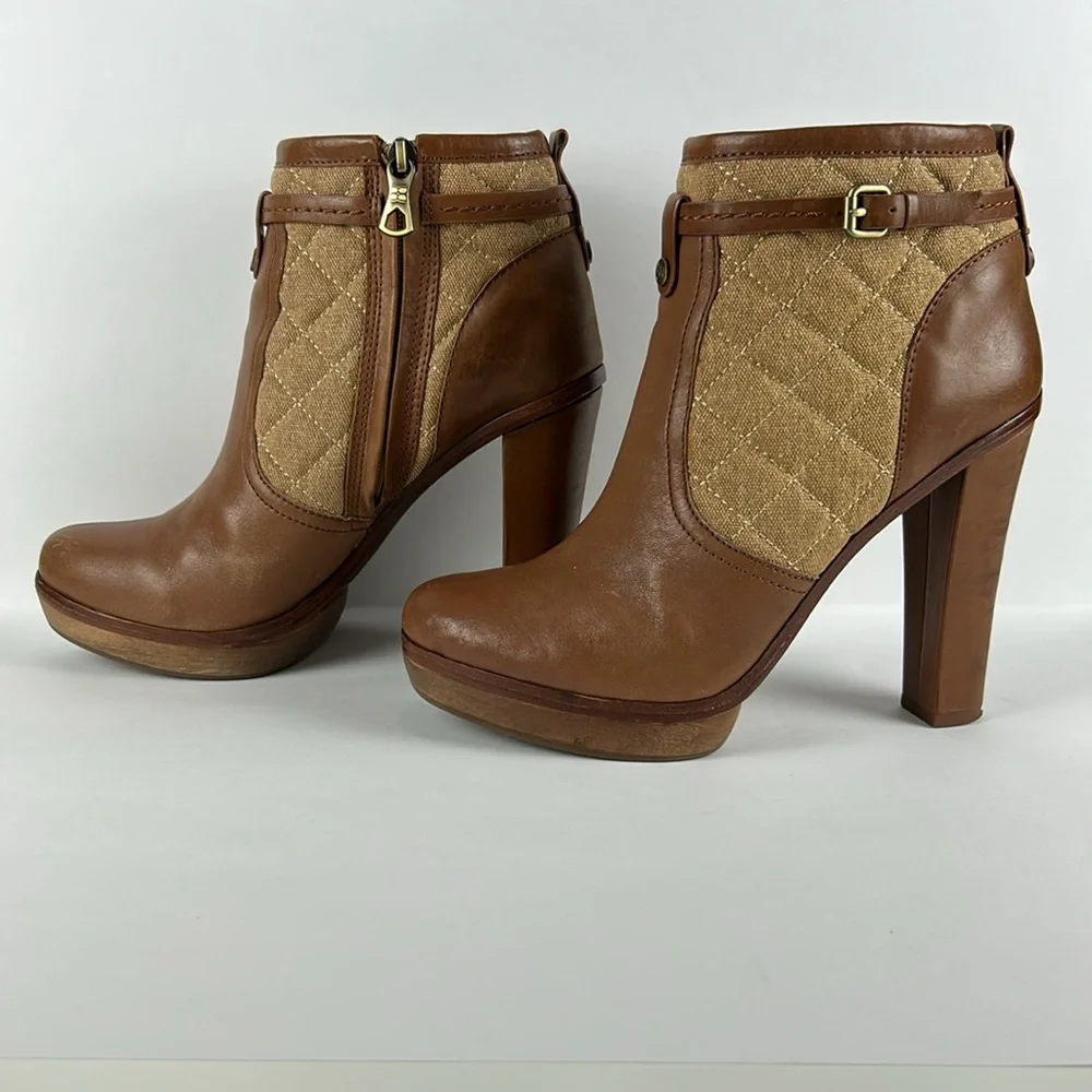 BCBGMaxAzria Kingston Platform Booties size 9.5